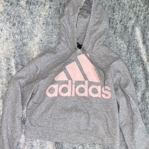 Cropped Adidas Hoodie